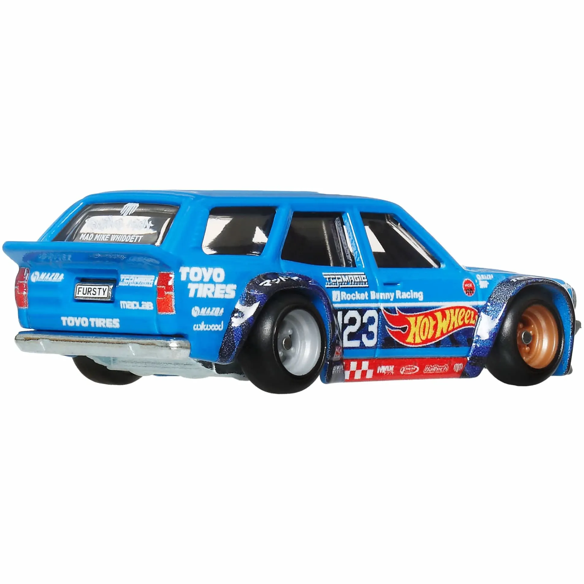 Hot Wheels Premium Car Culture Made Mike Mazda RX-3 Wagon/Remorque