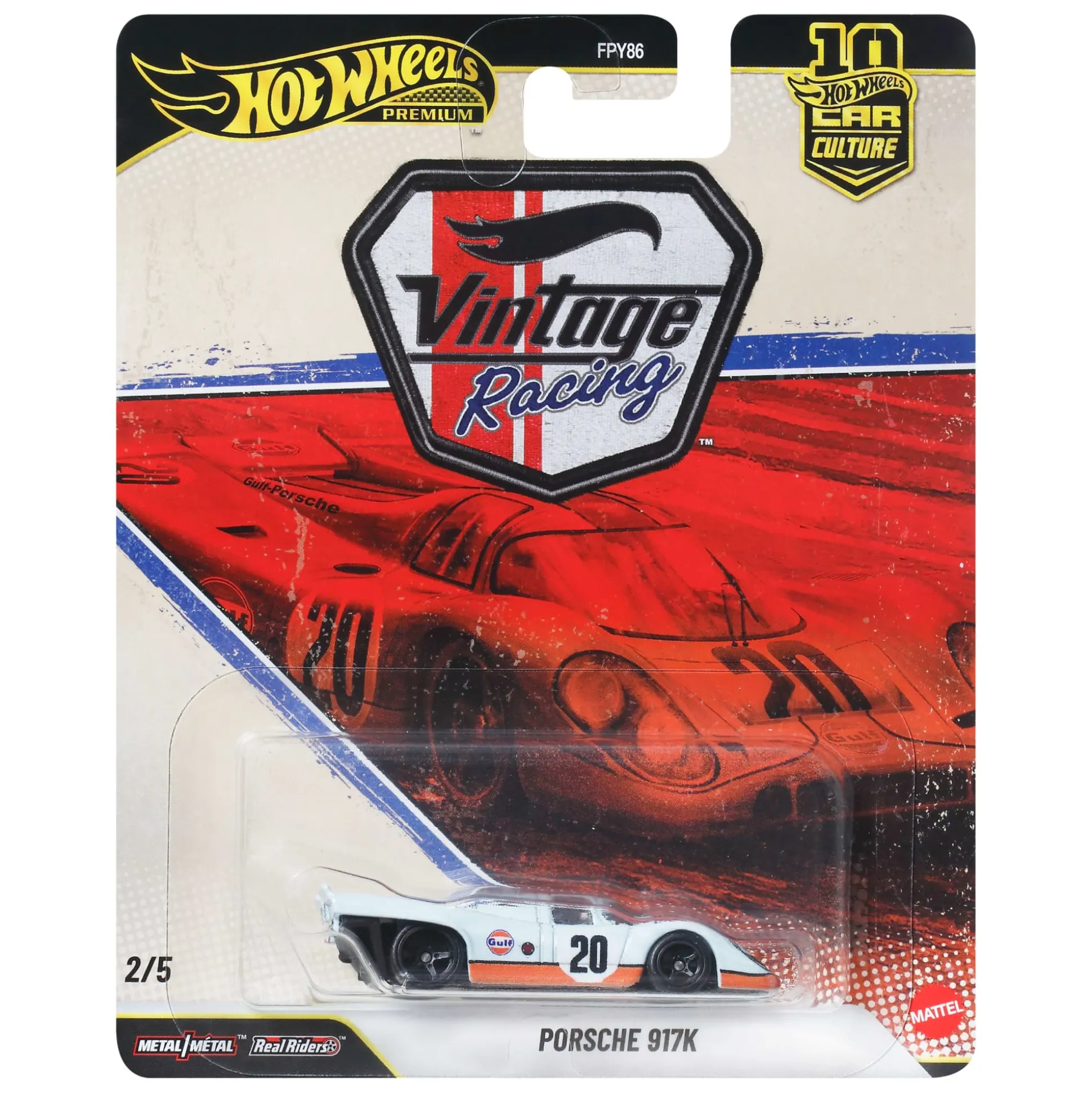Hot Wheels Premium Car Culture Porsche 917K