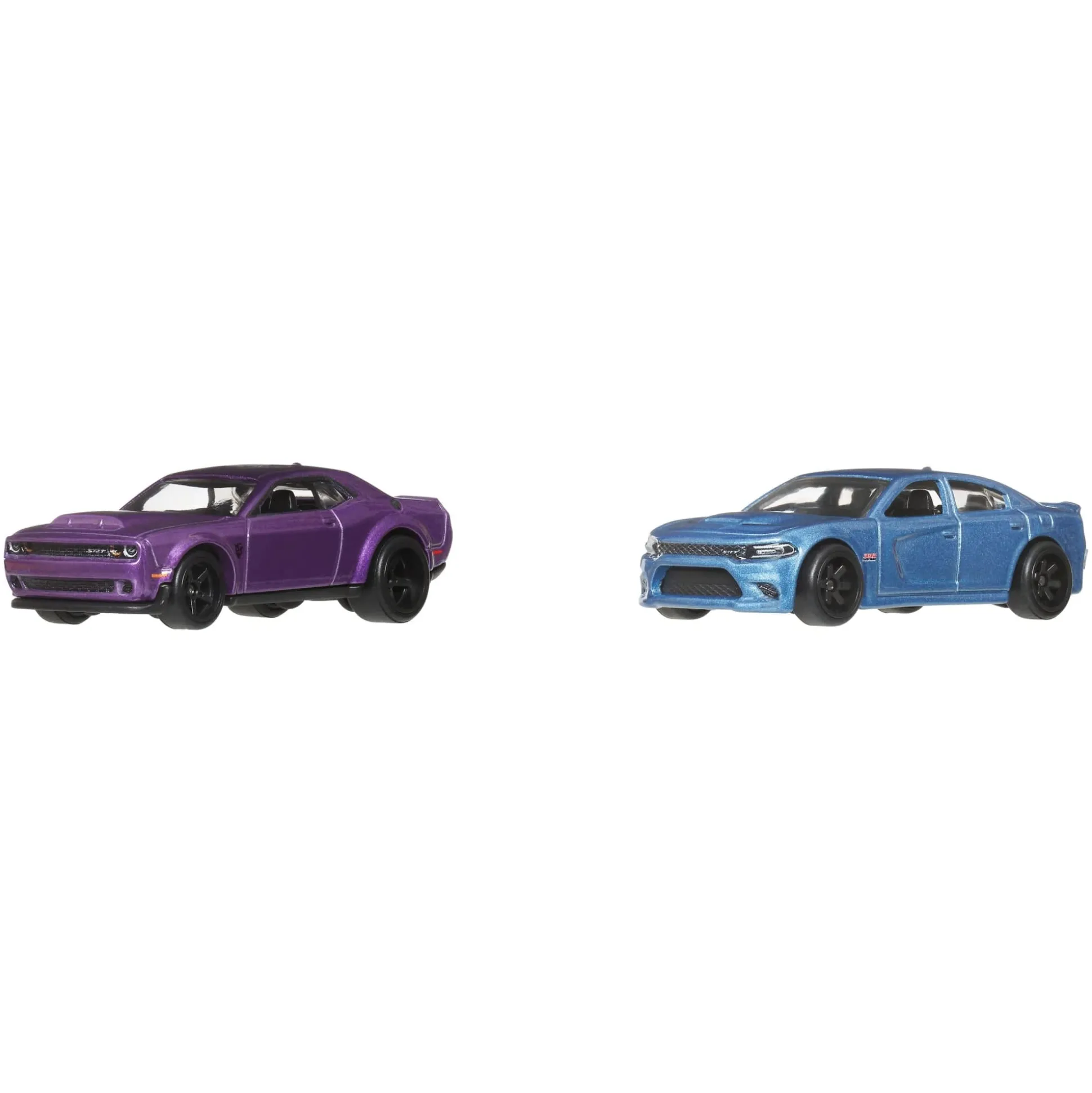 Hot Wheels Premium Car Culture 2-Pack - 2018 Dodge Challenger SRT Demon & 2015 Dodge Charger SRT