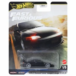Hot Wheels Premium Fast & Furious 1993 Honda Civic Coupe/Coupe EX EJ1