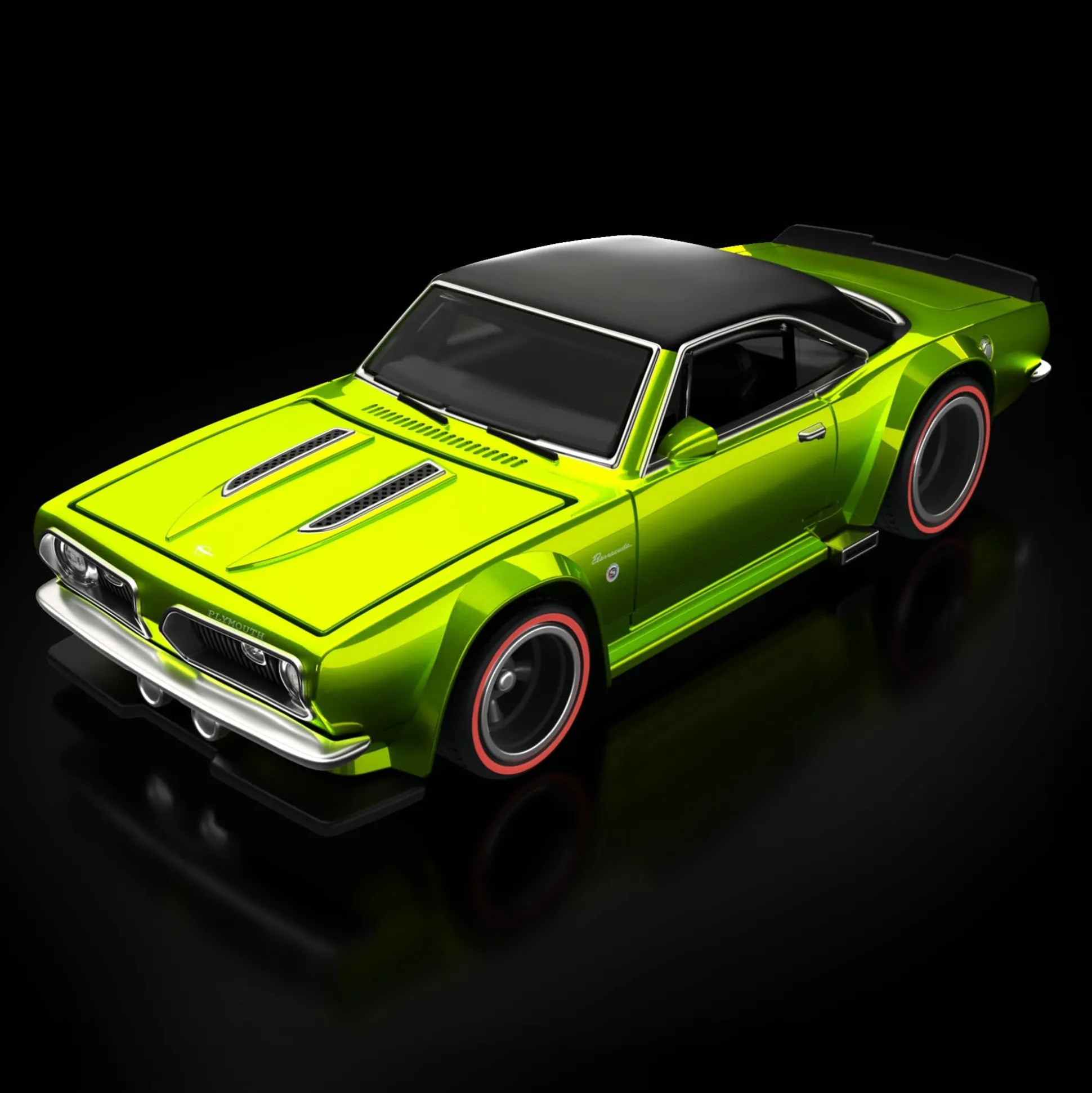 Hot Wheels RLC Exclusive sELECTIONs 1968 Custom Plymouth Barracuda