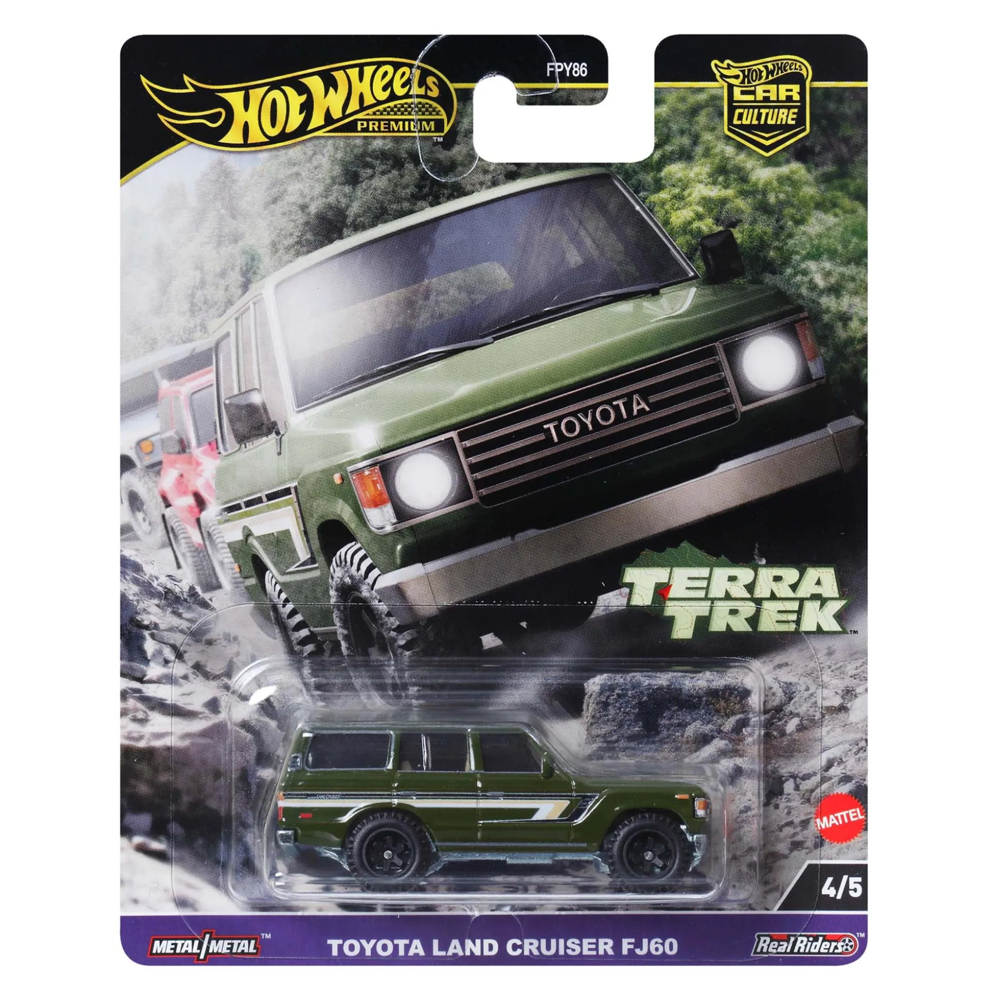 Hot Wheels Car Culture Circuit Legends Toyota Land Cruiser FJ60