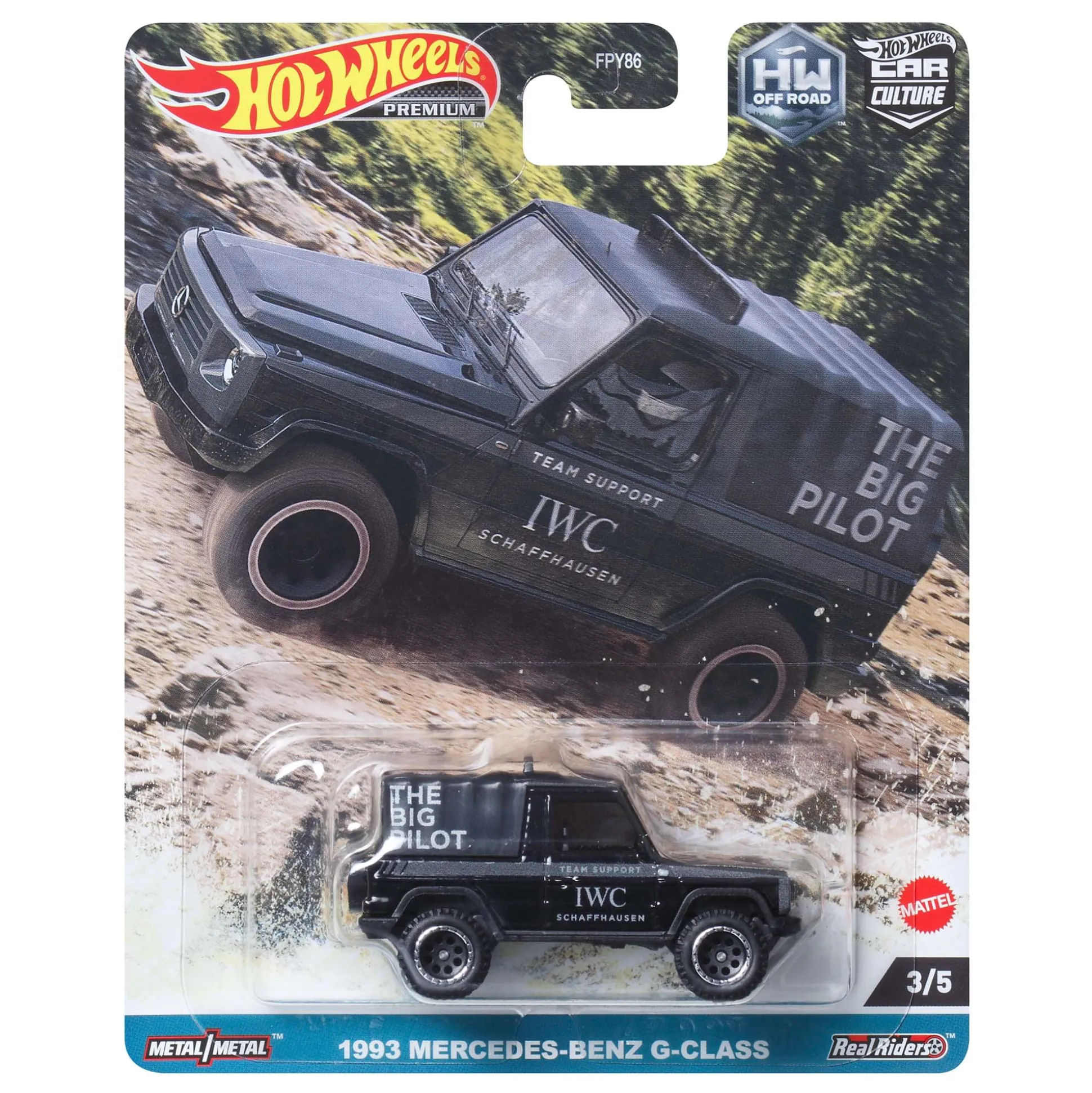 Hot Wheels Car Culture Off Road 1993 Mercedes-Benz G-Class