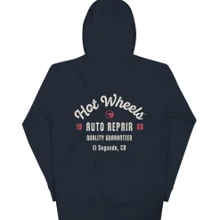 Hot Wheels Customizable Auto Repair Mechanic Navy Hoodie