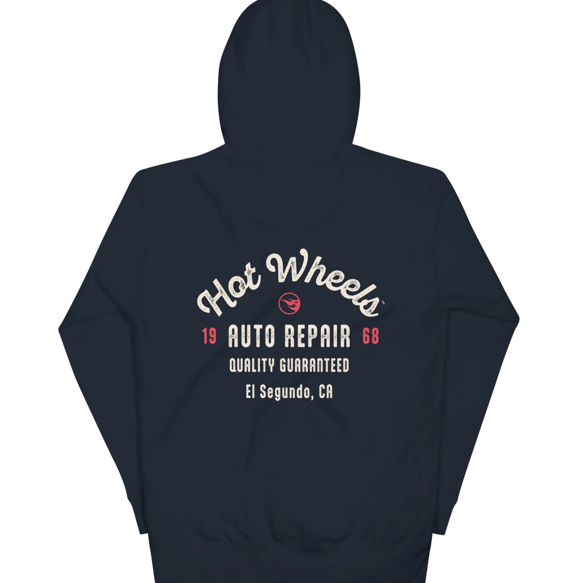 Hot Wheels Customizable Auto Repair Mechanic Navy Hoodie