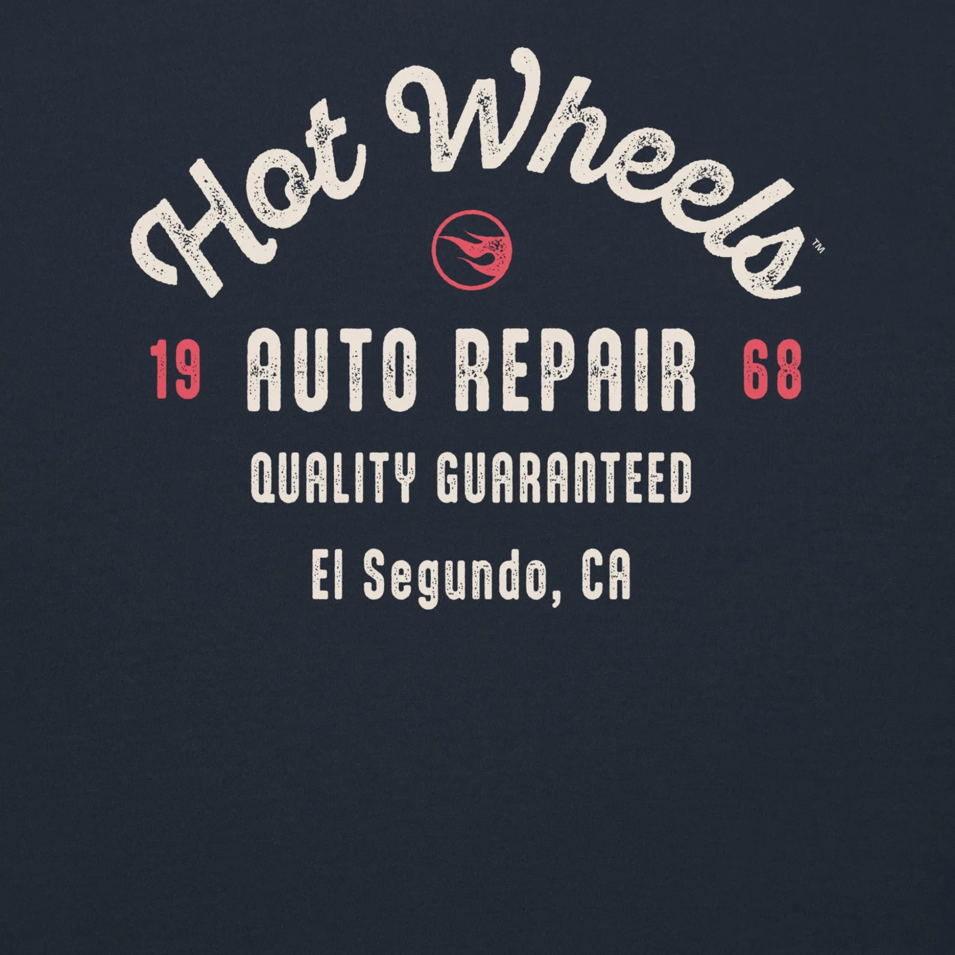 Hot Wheels Customizable Auto Repair Mechanic Navy Hoodie