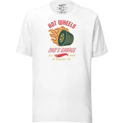Hot Wheels Dad's Garage White T-Shirt