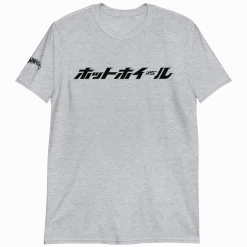 Hot Wheels Japanese Logo Short-Sleeve Sport Grey Unisex T-Shirt