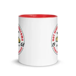 Hot Wheels King of the Road White Mug