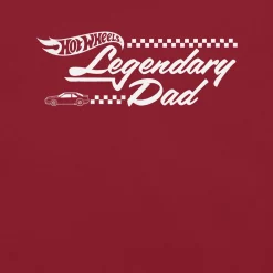 Hot Wheels Legendary Dad Red T-Shirt