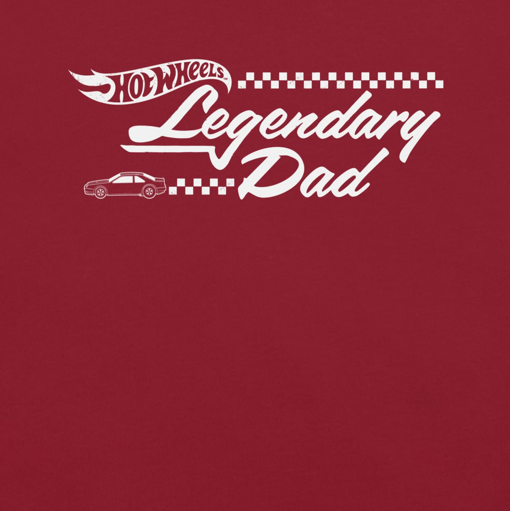 Hot Wheels Legendary Dad Red T-Shirt