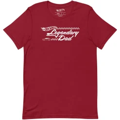 Hot Wheels Legendary Dad Red T-Shirt