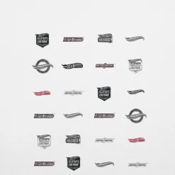 Hot Wheels Logos White T-Shirt
