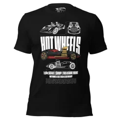 Hot Wheels Nothing Less than Legendary Black T-Shirt
