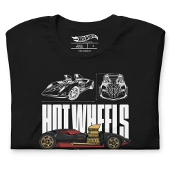 Hot Wheels Nothing Less than Legendary Black T-Shirt