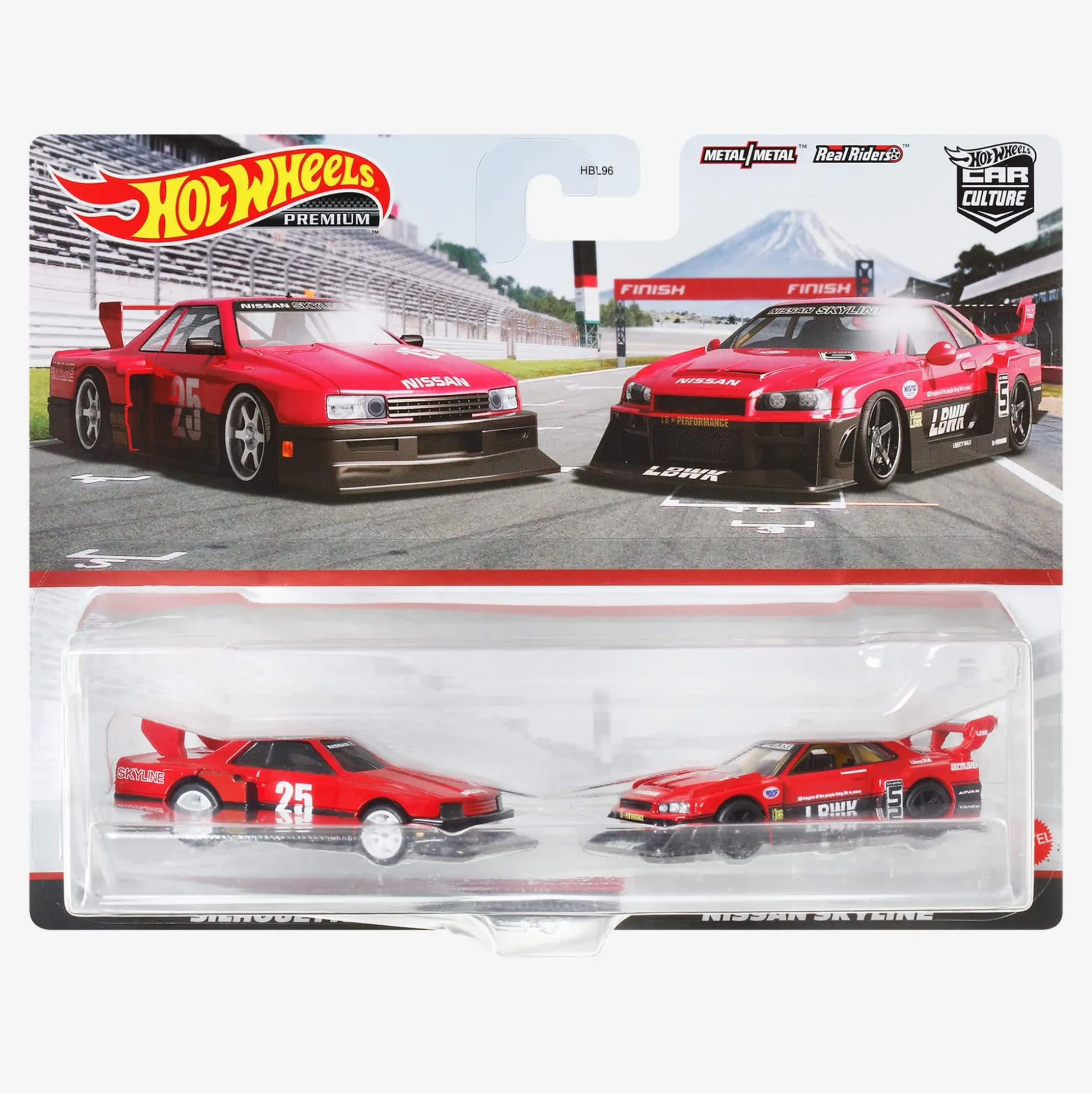 Hot Wheels Premium Car Culture 2-Pack - Nissan Skylines