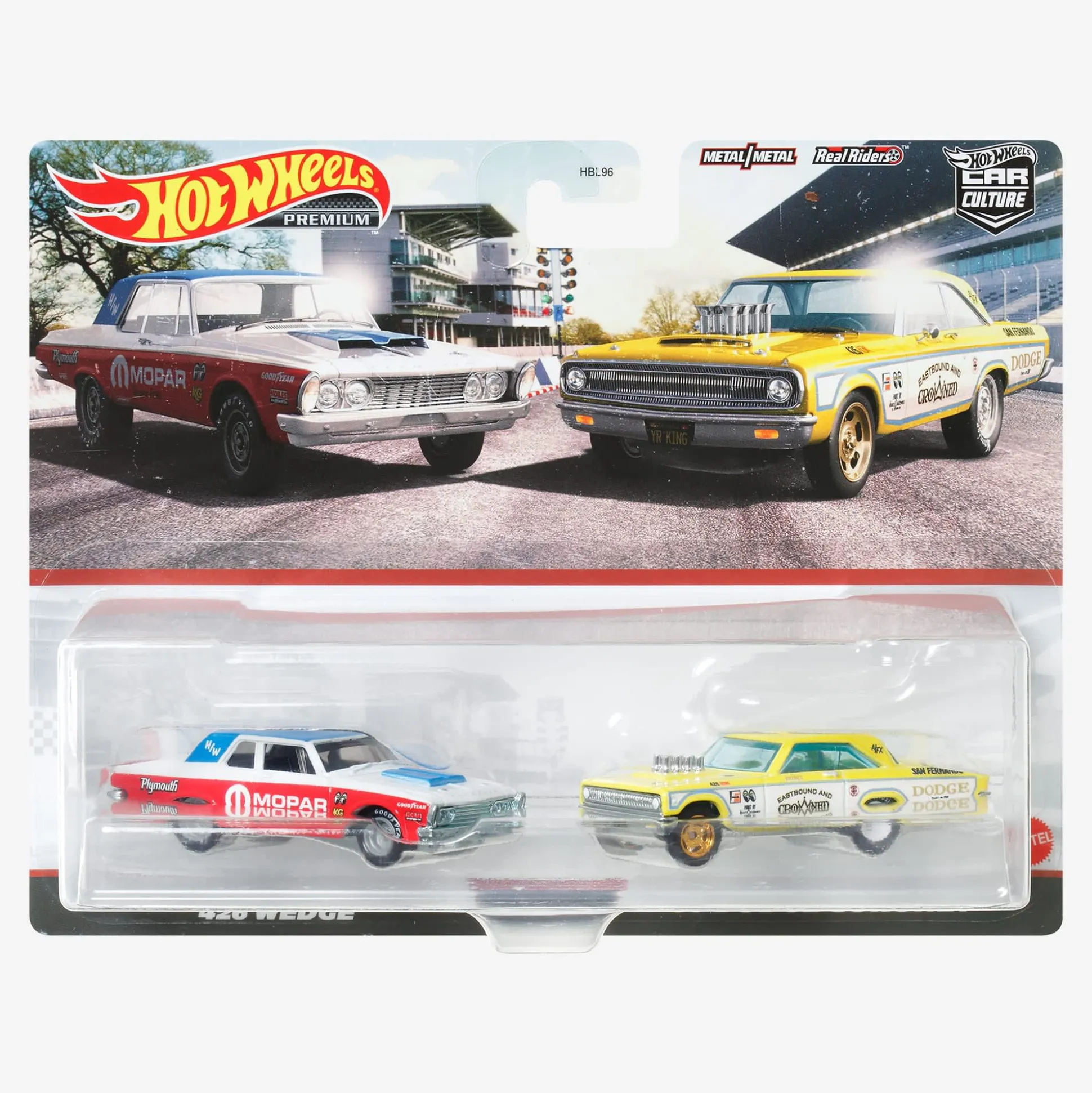 Hot Wheels Premium Car Culture 2-Pack, Belvedere and Coronet