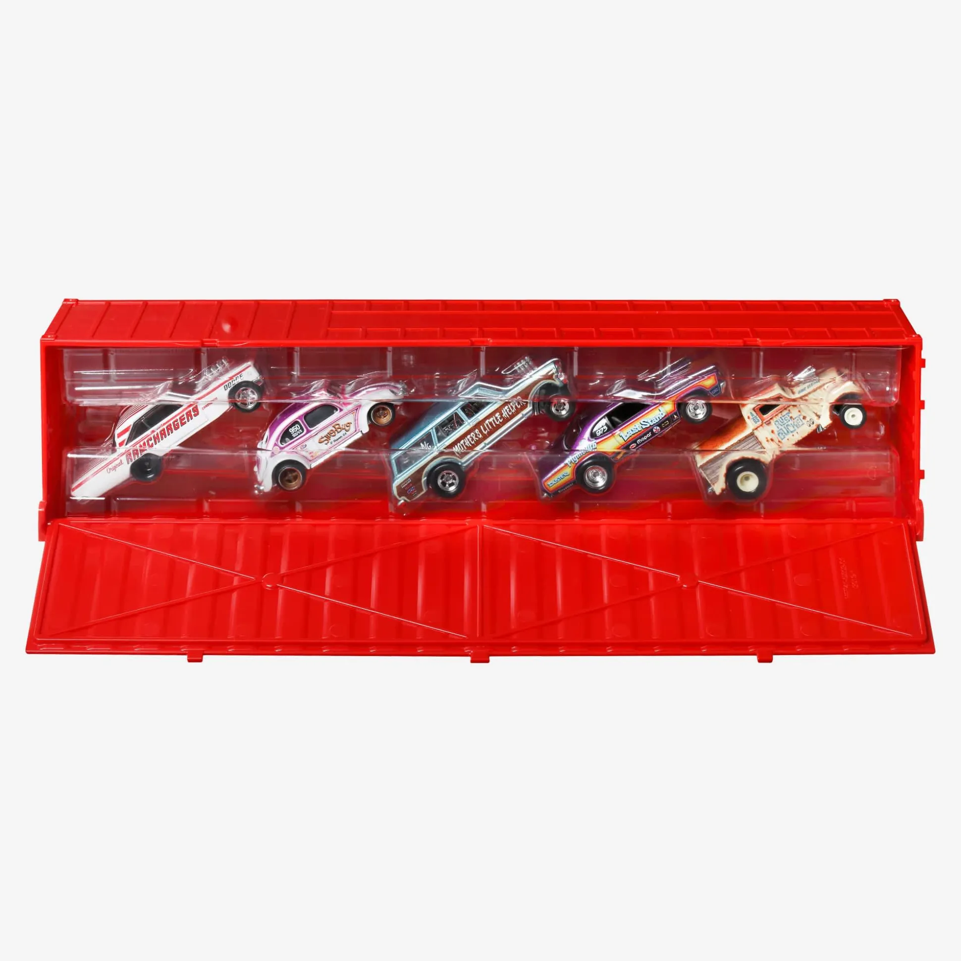 Hot Wheels Premium Car Culture Dragstrip Demons Container Set