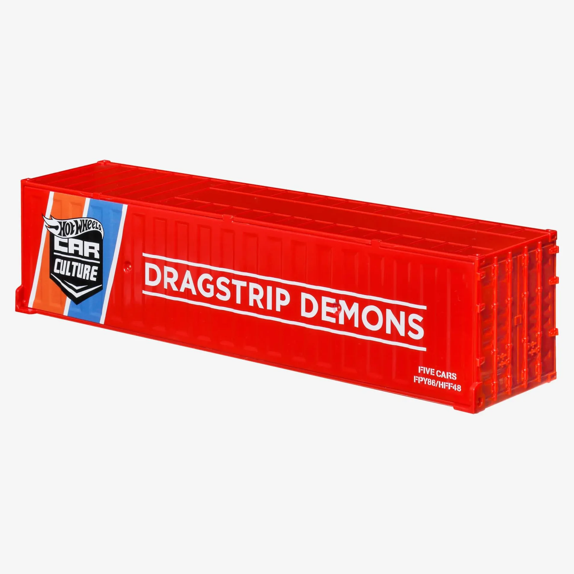 Hot Wheels Premium Car Culture Dragstrip Demons Container Set
