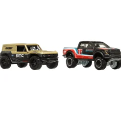 Hot Wheels Premium Car Culture 2-Pack Ford Bronco R & '17 Ford F-150 Raptor
