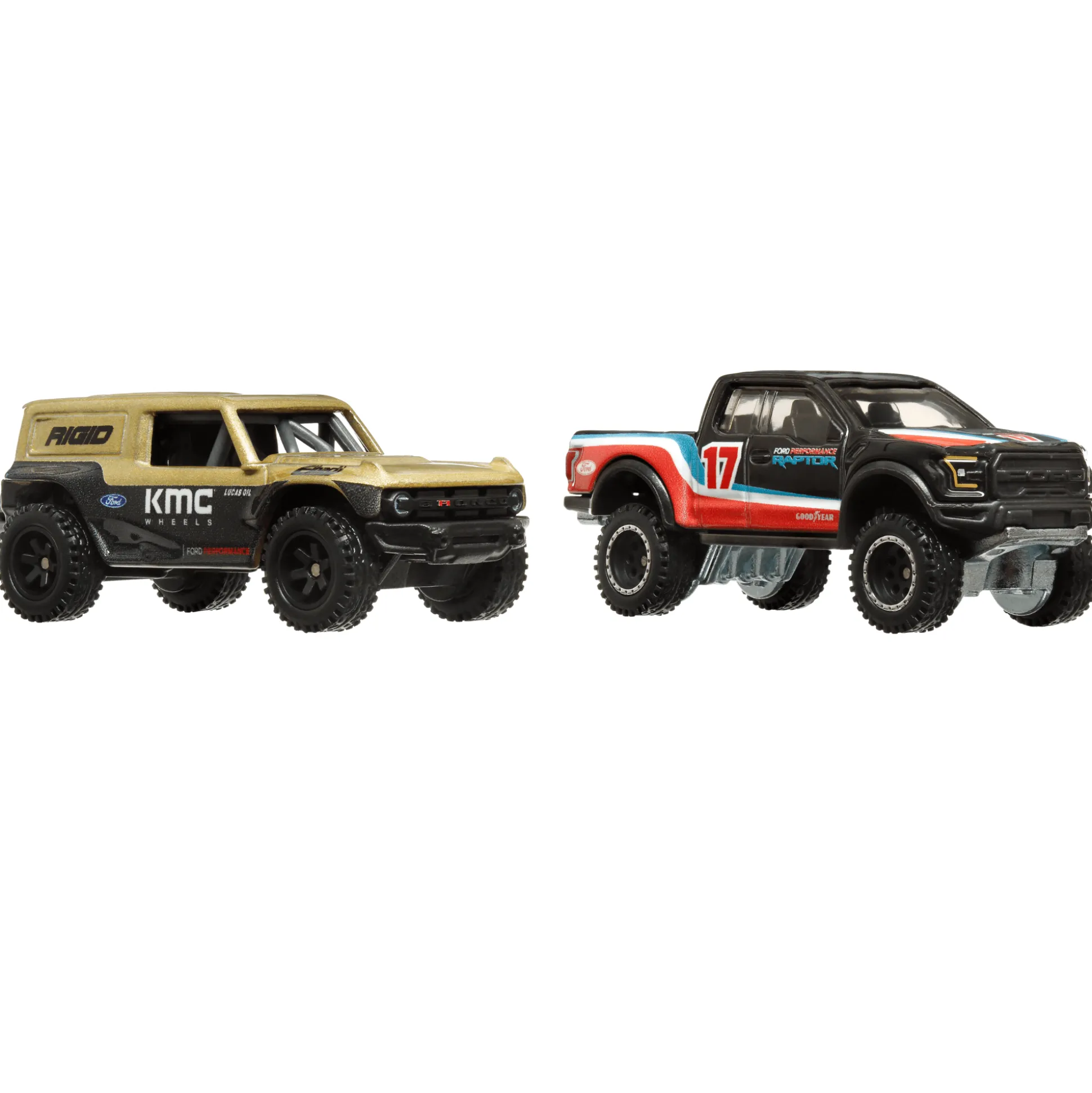 Hot Wheels Premium Car Culture 2-Pack Ford Bronco R & '17 Ford F-150 Raptor