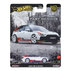 Hot Wheels Premium Car Culture Fast Wagons Audi RS 6 Avant