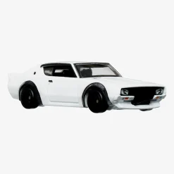 Hot Wheels Premium Collector Set, 3 Nissan Skyline Cars & 1 Transporter