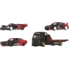 Hot Wheels Premium Collector Display Sets, 3 Cars & 1 Transporter