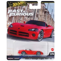 Hot Wheels Premium Fast & Furious 2003 Dodge Viper SRT 10
