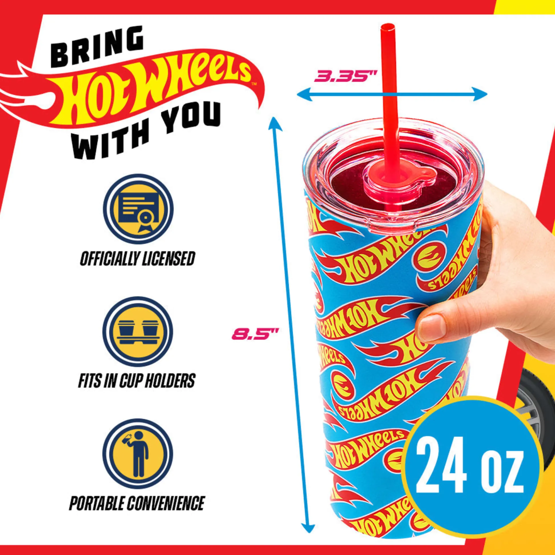Hot Wheels™ Race Team Tumbler - 24 oz