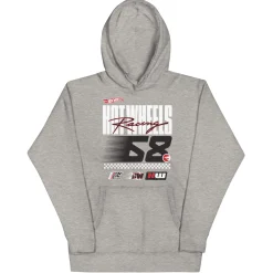 Hot Wheels Racing Grey Hoodie