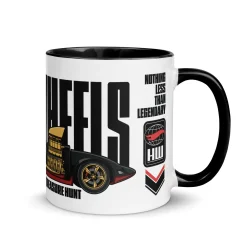 Hot Wheels Racing White Mug