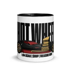 Hot Wheels Racing White Mug