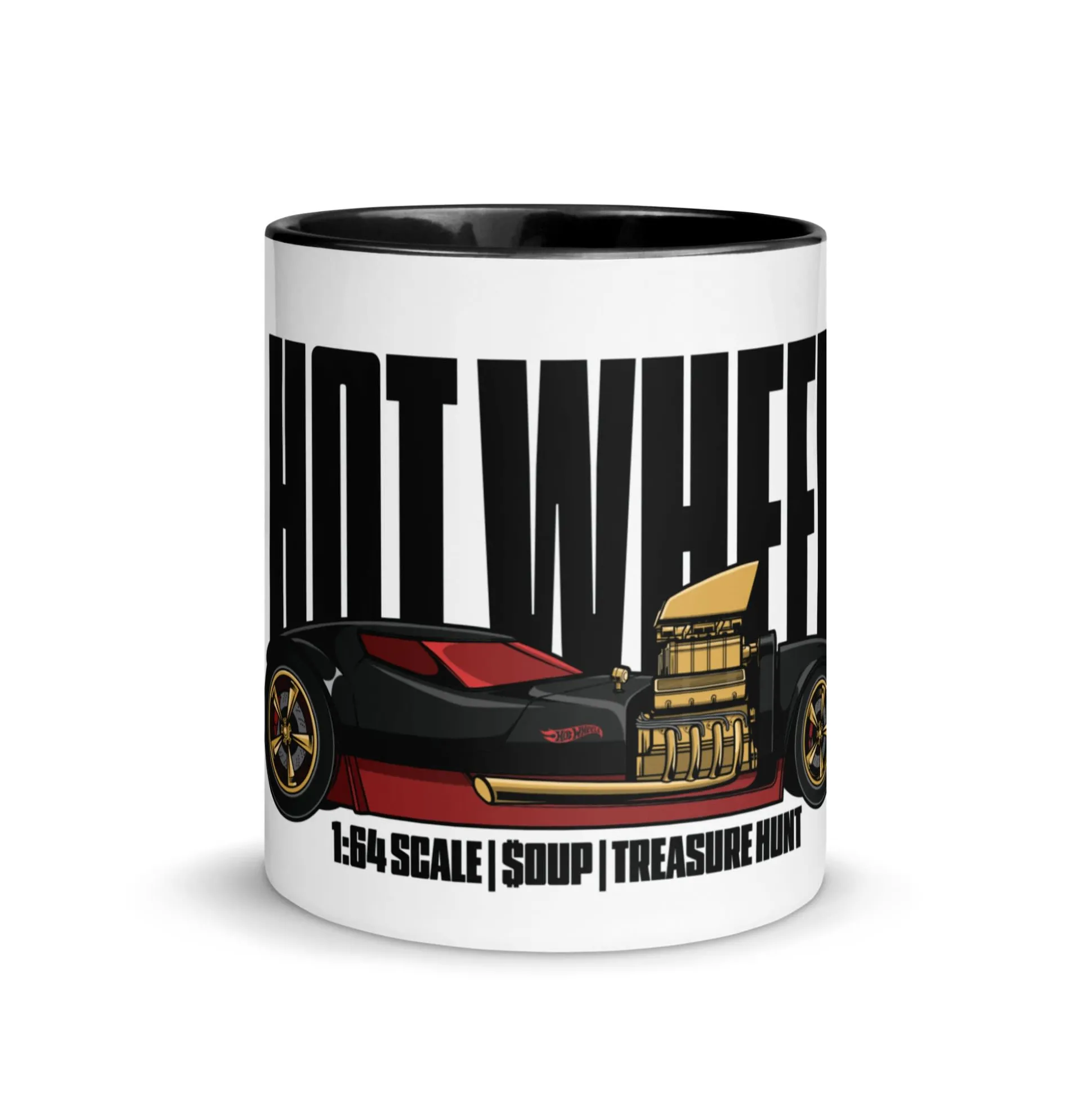 Hot Wheels Racing White Mug