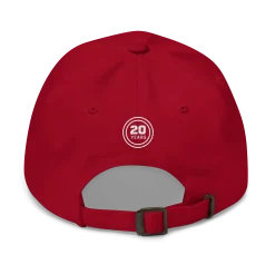 Hot Wheels® Red Line Club® 20th Anniversary Retro Logo Hat - Red