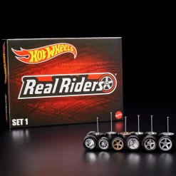 Hot Wheels RLC Exclusive Real Riders Wheels Pack - Set 1