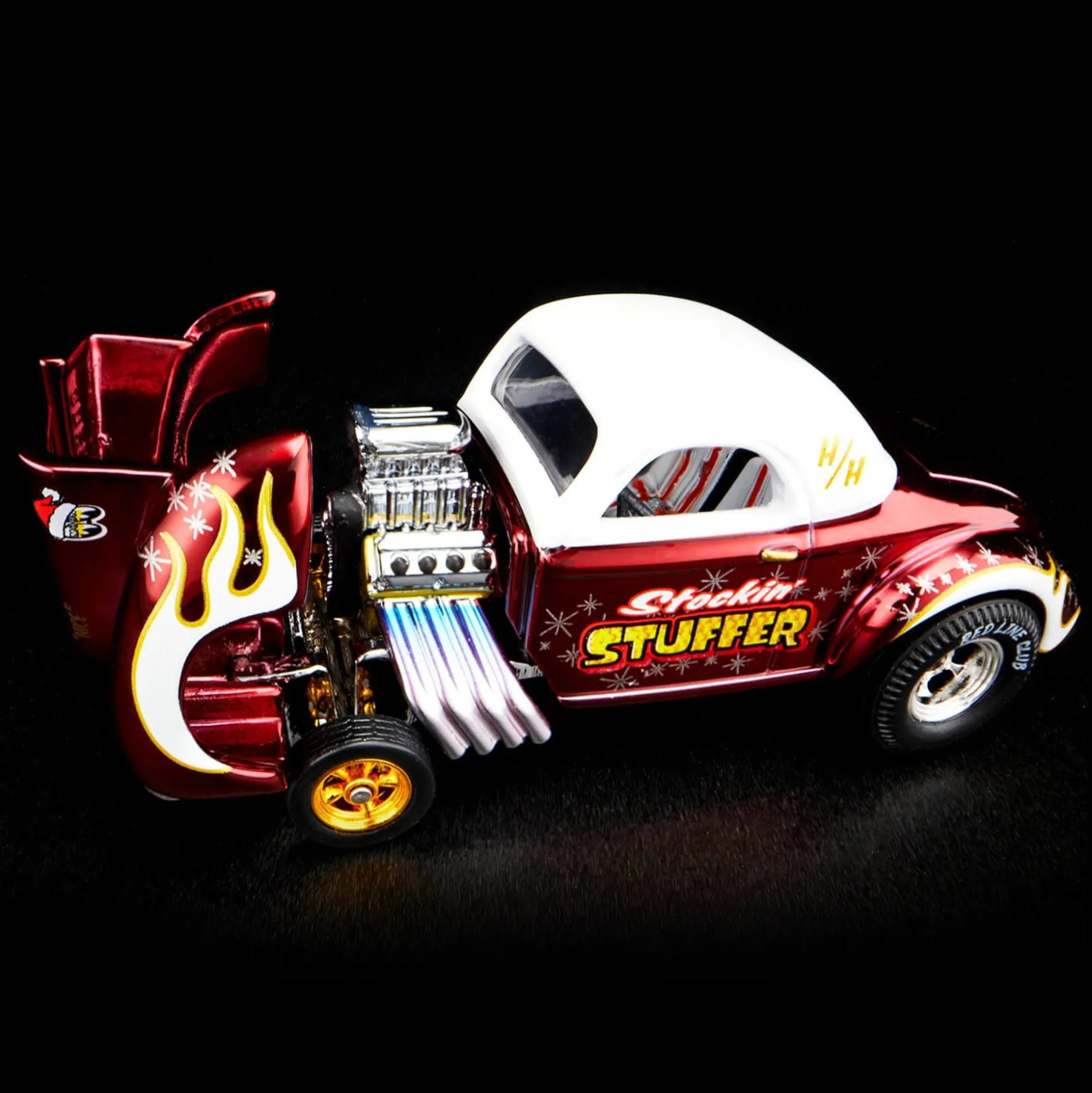Hot Wheels RLC Exclusive ’41 Willys Gasser Holiday Car