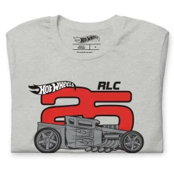 Hot Wheels 2025 RLC Membership Grey T-Shirt