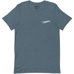Hot Wheels Speed Shop Embroidered Blue T-Shirt