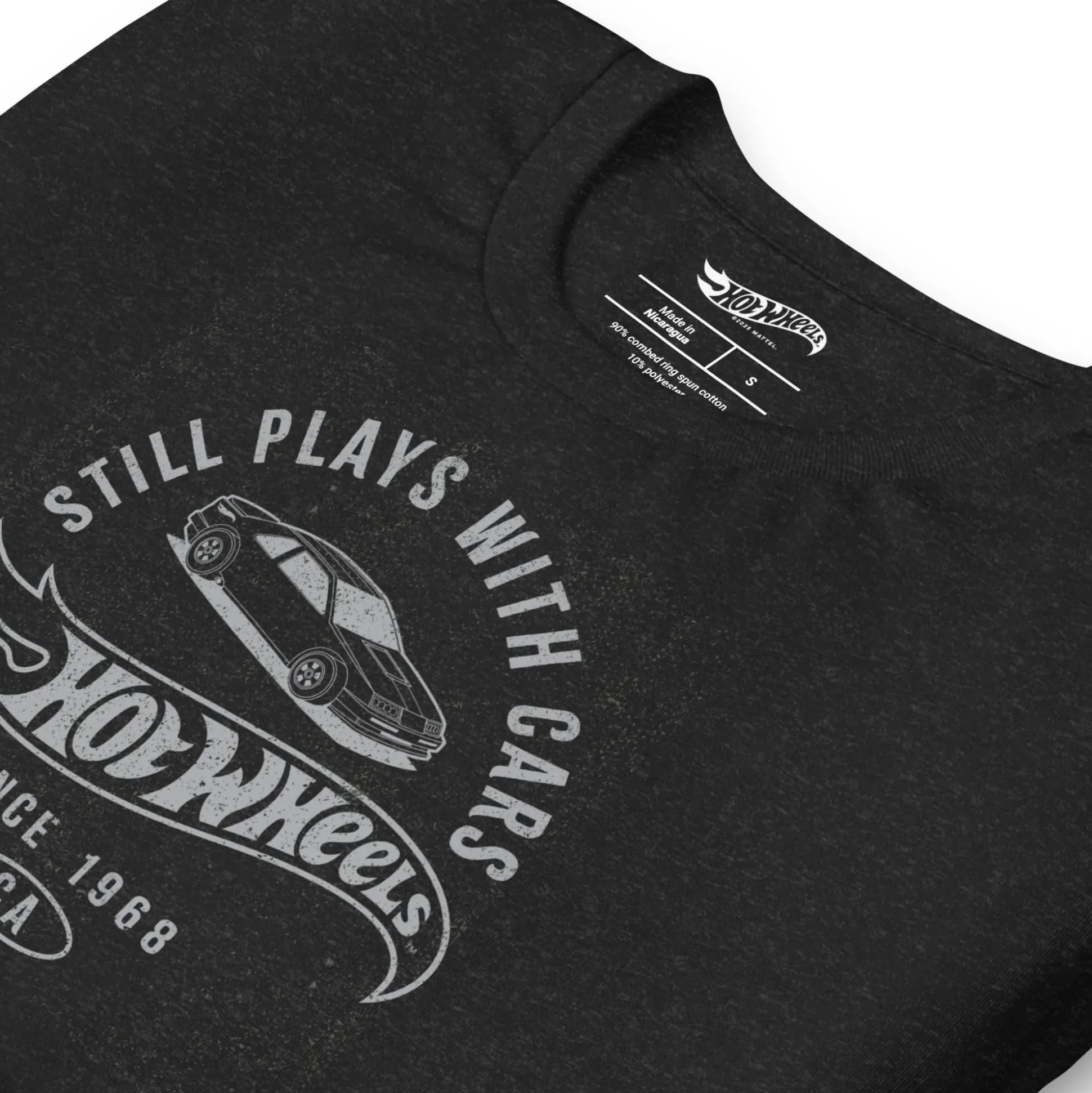Hot Wheels Still Plays with Hot Wheels Cars Black T-Shirt