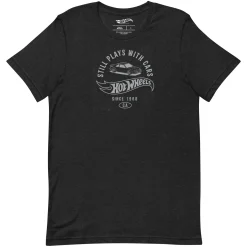 Hot Wheels Still Plays with Hot Wheels Cars Black T-Shirt