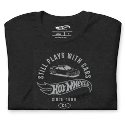 Hot Wheels Still Plays with Hot Wheels Cars Black T-Shirt