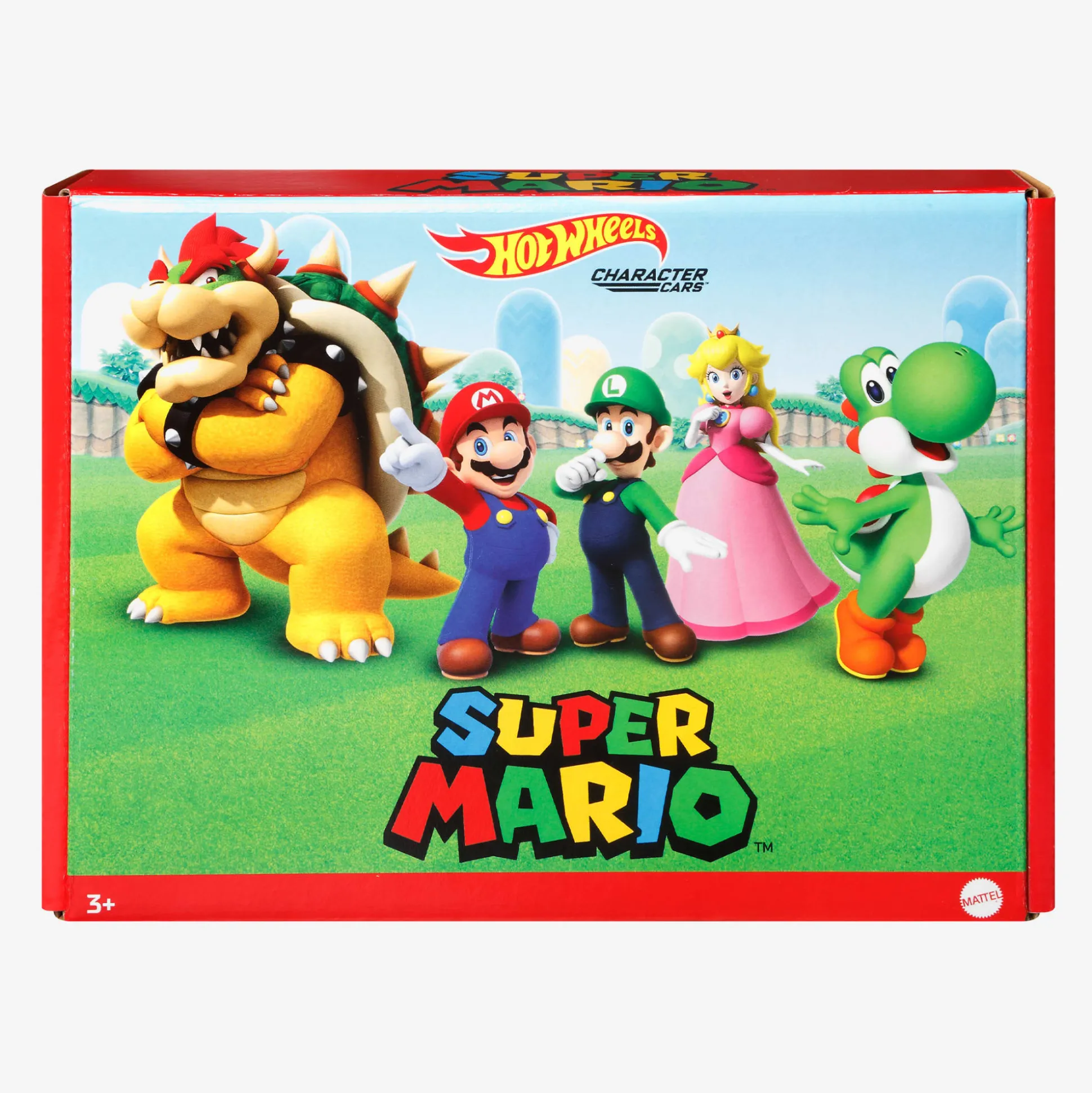 Hot Wheels Super Mario Character Cars 5-Pack