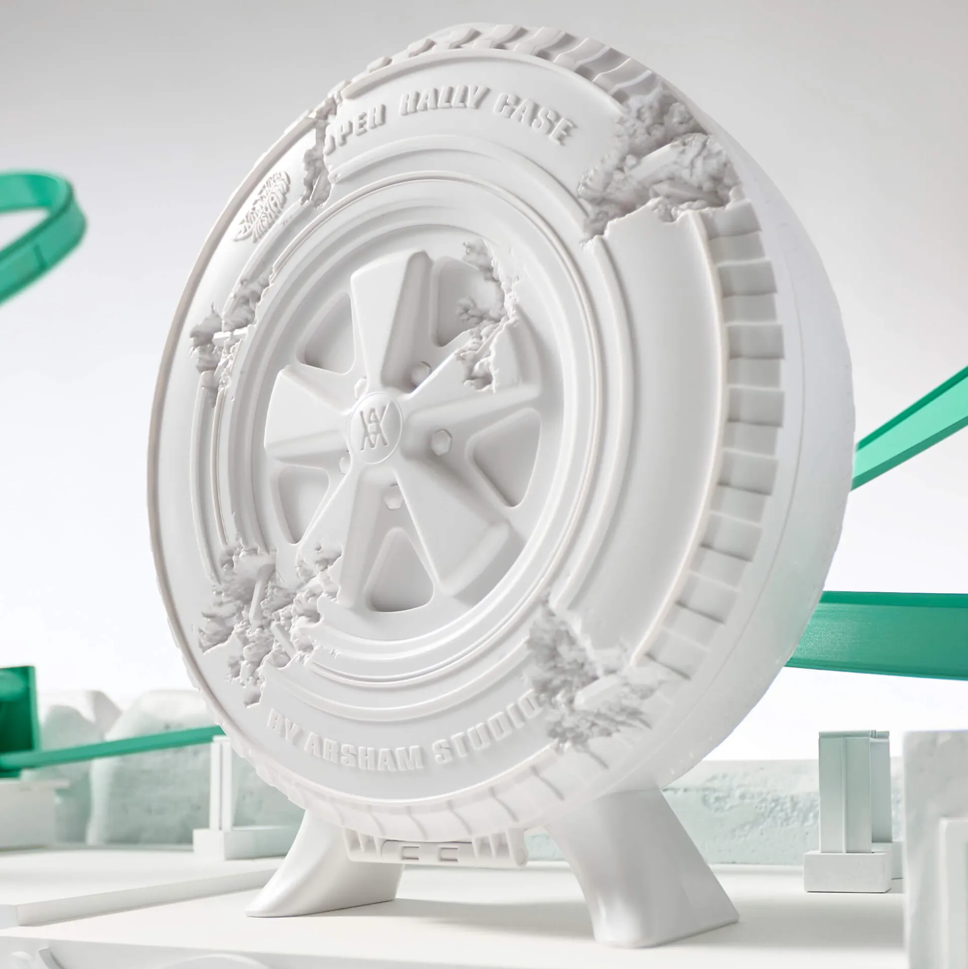Hot Wheels x Daniel Arsham Complete Car and Rally Case Set