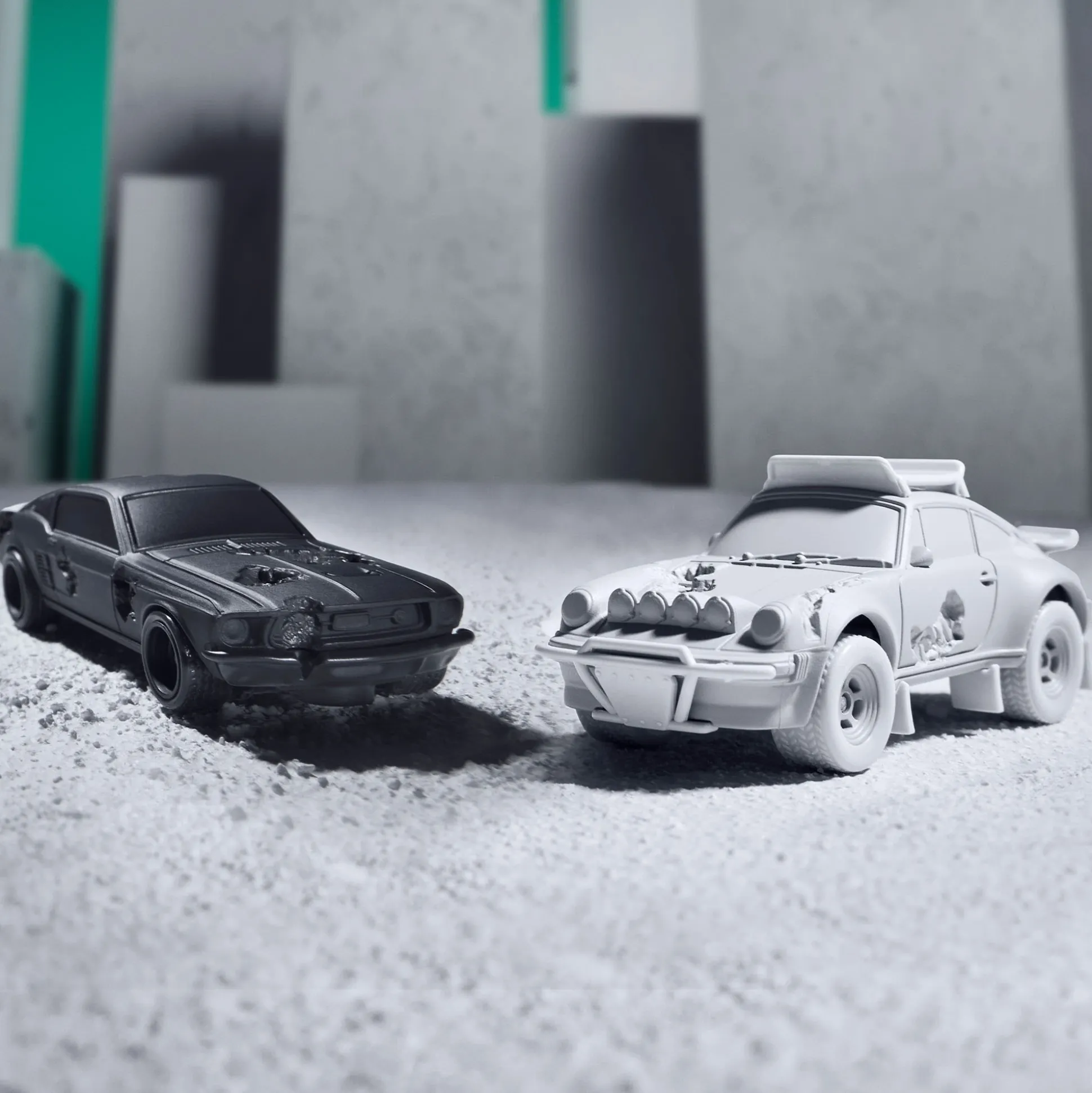 Hot Wheels x Daniel Arsham Eroded Porsche Safari