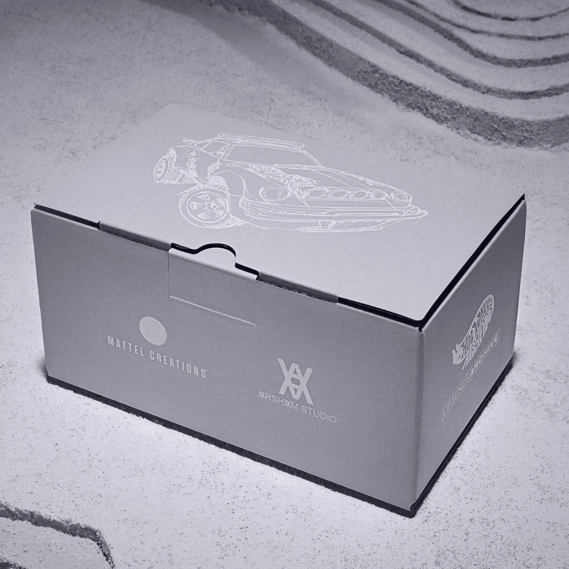 Hot Wheels x Daniel Arsham Eroded Porsche Safari