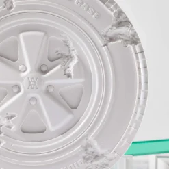 Hot Wheels x Daniel Arsham Eroded Porsche 930 and Rally Case