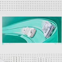 Hot Wheels x Daniel Arsham Legends Archive Lap 1 Poster