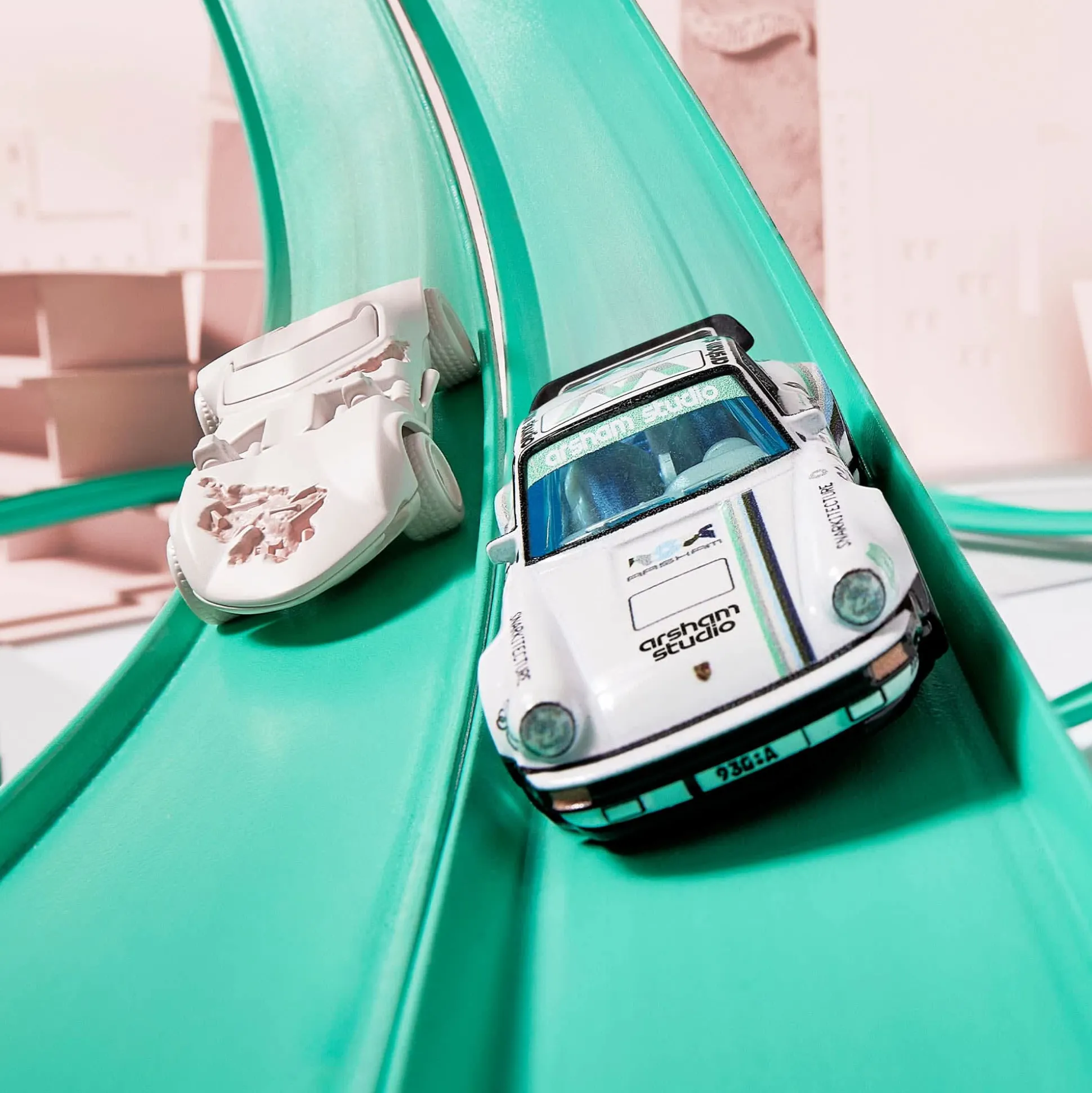 Hot Wheels x Daniel Arsham Livery Porsche 930A