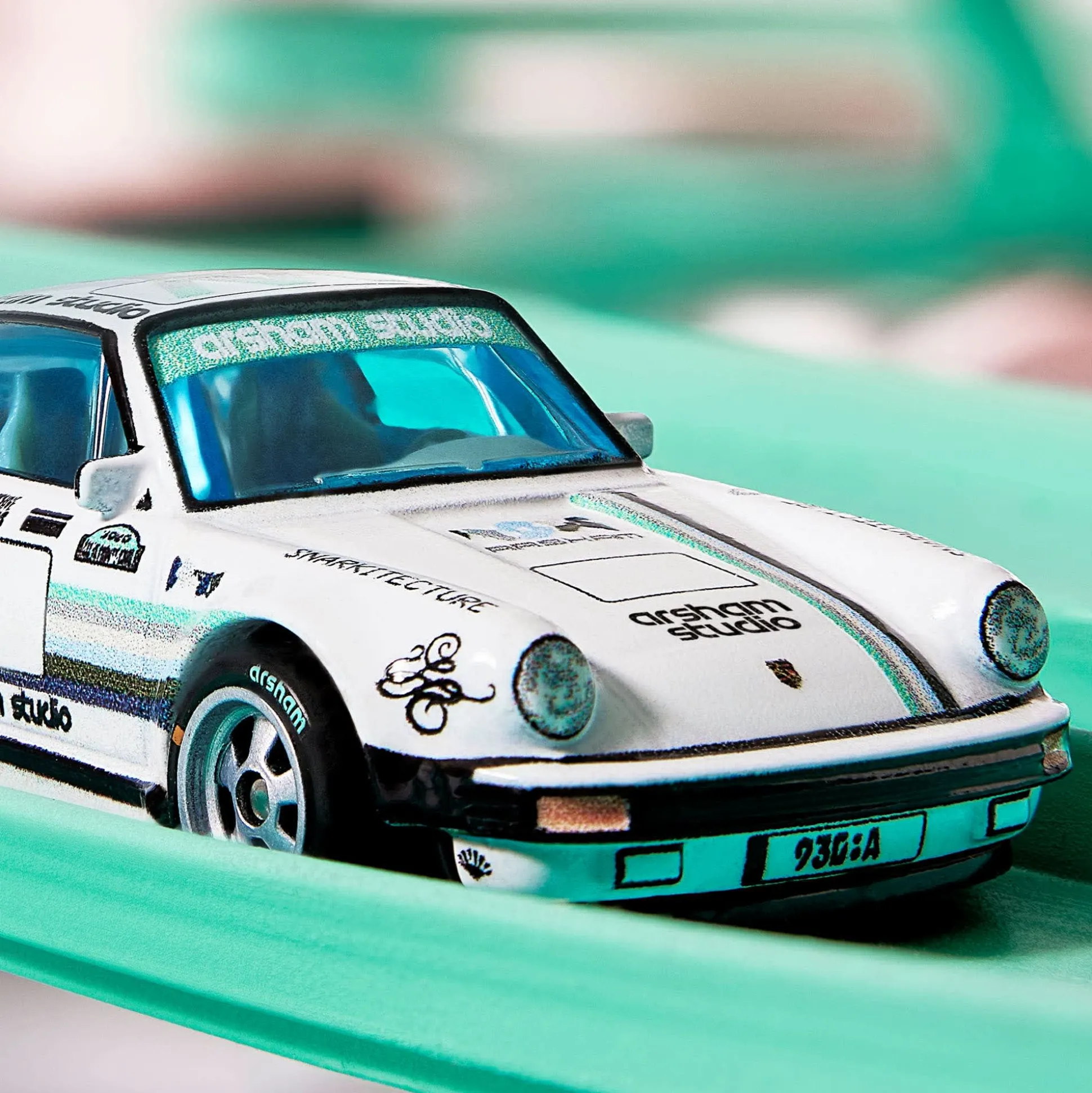 Hot Wheels x Daniel Arsham Livery Porsche 930A
